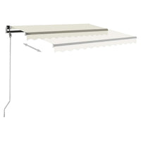 Tenda da Sole Automatica Autoportante 400x300 cm Crema 3069747