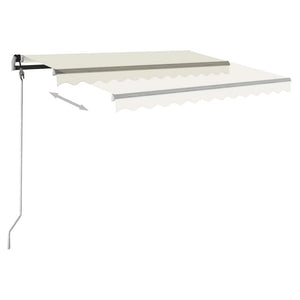 Tenda da Sole Automatica Autoportante 400x300 cm Crema 3069747