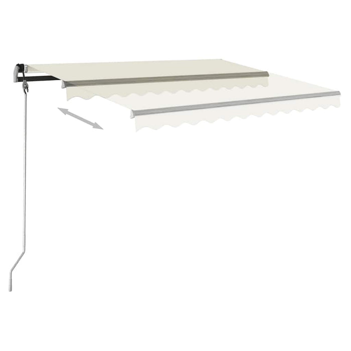 Tenda da Sole Automatica Autoportante 400x300 cm Crema 3069747