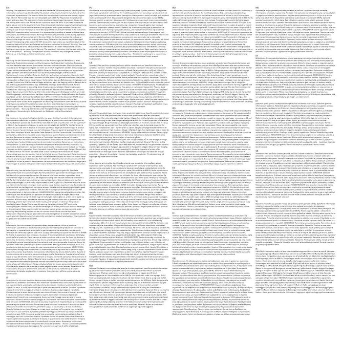 Tenda da Sole Retrattile Manuale con LED 450x300cm Blu e Bianca 3069761