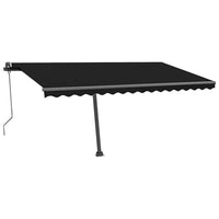 Tenda da Sole Automatica Autoportante 450x300 cm Antracite 3069769