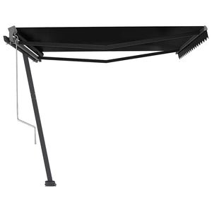 Tenda da Sole Automatica Autoportante 450x300 cm Antracite 3069769