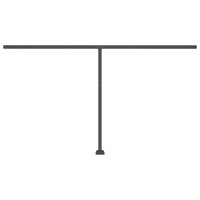 Tenda Automatica con Sensore Vento e LED 450x300 cm Blu Bianca 3069771