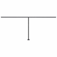 Tenda Automatica con Sensore Vento e LED 500x300 cm Blu Bianca 3069791