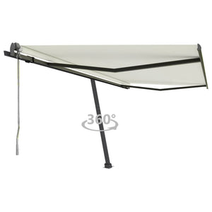 Tenda da Sole Automatica Autoportante 400x350 cm Crema cod mxl 60726