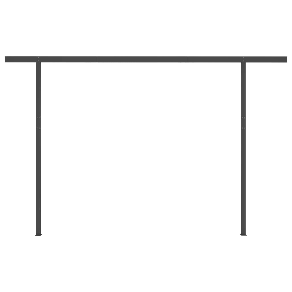 Tenda Automatica con Sensore Vento e LED 4,5x3,5 m Crema 3070252