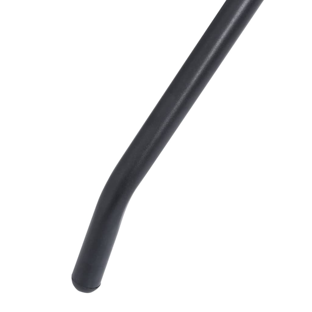 Mobile bistrot 3 pezzi alluminio e Textilene nero 02_0014534