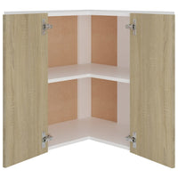 Pensile Angolare “Lyon” Rovere Sonoma 57x57x60 cm 806393