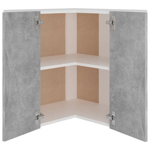 Pensile Angolare “Lyon” Grigio Cemento 57x57x60cm 806394