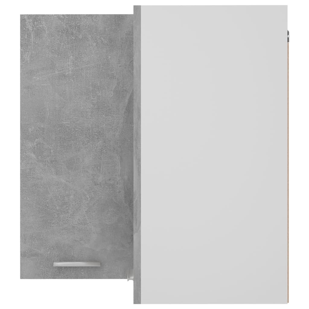 Pensile Angolare “Lyon” Grigio Cemento 57x57x60cm 806394