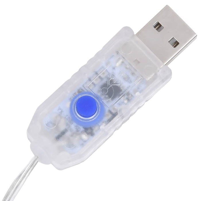 Renna Volante di Natale con 120 LED Oro e Bianco Freddo 329768