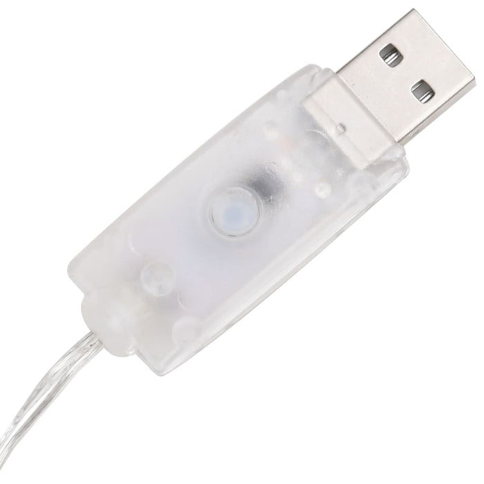 Piramide Decorativa Cono di Luce LED Acrilico Bianco Freddo 90cm