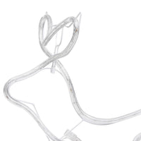 Renne e Slitta Decorazione Natalizia per Esterni 252 LED 329810