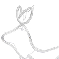 Renne e Slitta Decorazione Natalizia per Esterni 576 LED 329811