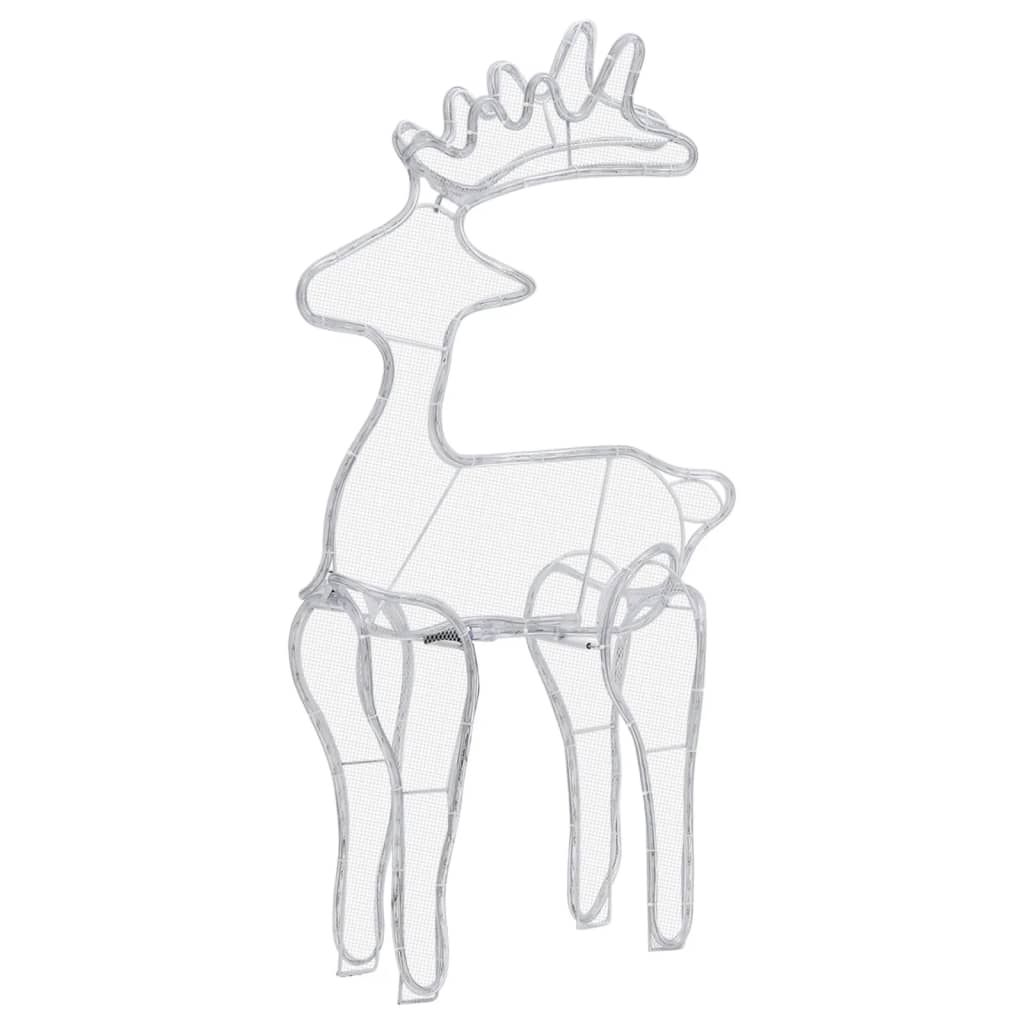 Decorazione Natalizia Renna in Rete con 306 LED 60x24x89cm 329823