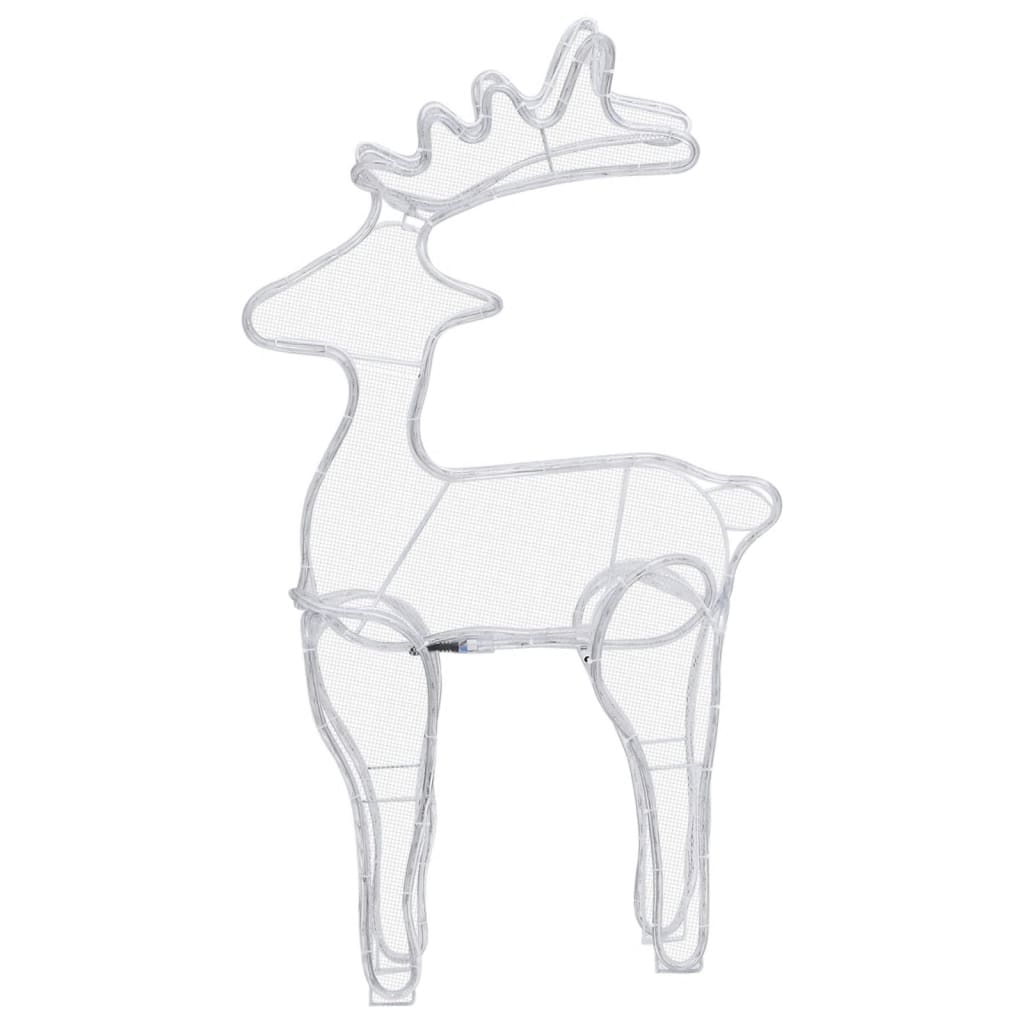 Decorazione Natalizia Renna in Rete con 306 LED 60x24x89cm 329823