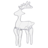 Decorazione Natalizia Renna in Rete con 306 LED 60x24x89 cm 329824