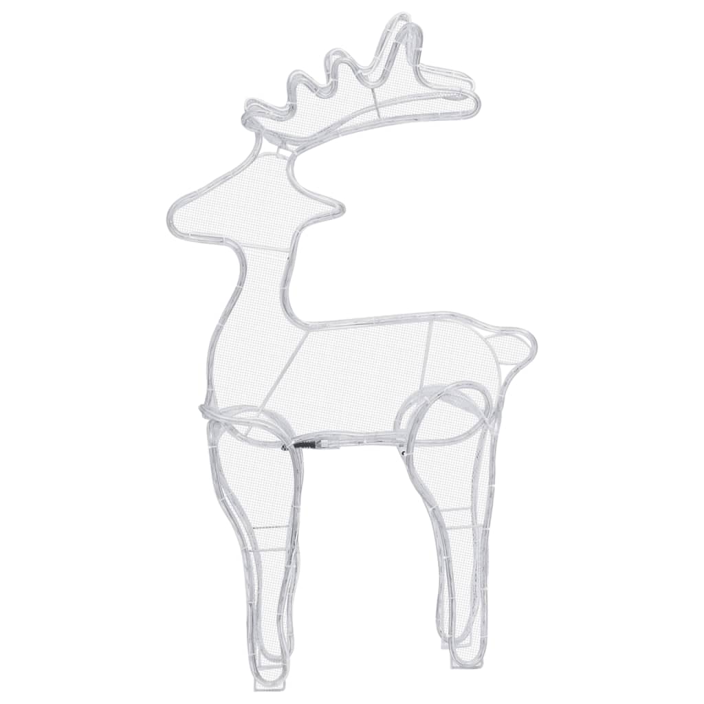 Decorazione Natalizia Renna in Rete con 306 LED 60x24x89 cm cod mxl 31094