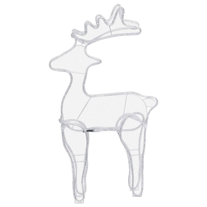 Decorazione Natalizia Renna in Rete con 306 LED 60x24x89 cm cod mxl 31094