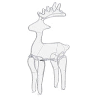 Decorazione Natalizia Renna in Rete con 306 LED 60x24x89 cm 329825