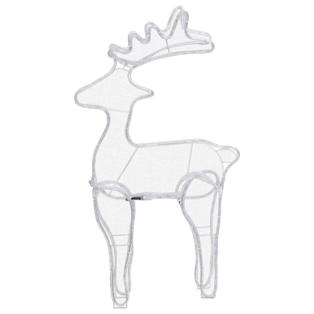 Decorazione Natalizia Renna in Rete con 306 LED 60x24x89 cm 329825