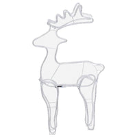 Decorazione Natalizia Renna in Rete con 306 LED 60x24x89 cm 329825