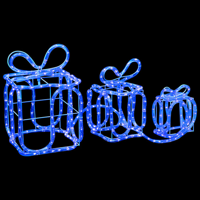 Decorazione Natale Scatole Regalo con 180 LED Interni Esterni 329827