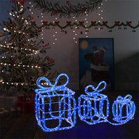 Decorazione Natale Scatole Regalo con 180 LED Interni Esterni 329827