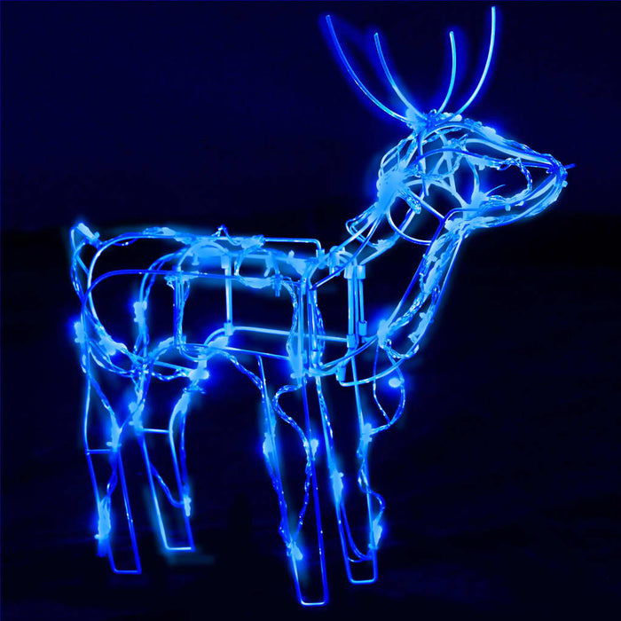 Decorazioni di Natale a Forma di Renne 3 pz 229 LED 328540