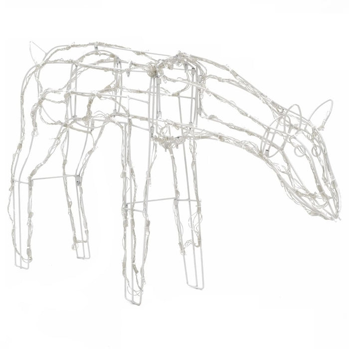 Decorazioni di Natale a Forma di Renne 3 pz 229 LED 328542