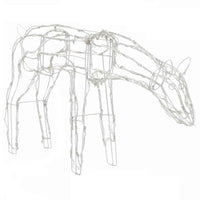 Decorazioni di Natale a Forma di Renne 3 pz 229 LED-Luci decorative natalizie 679369