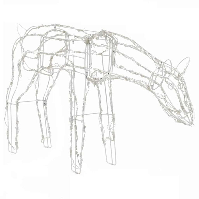 Decorazioni di Natale a Forma di Renne 3 pz 229 LED-Luci decorative natalizie 679369