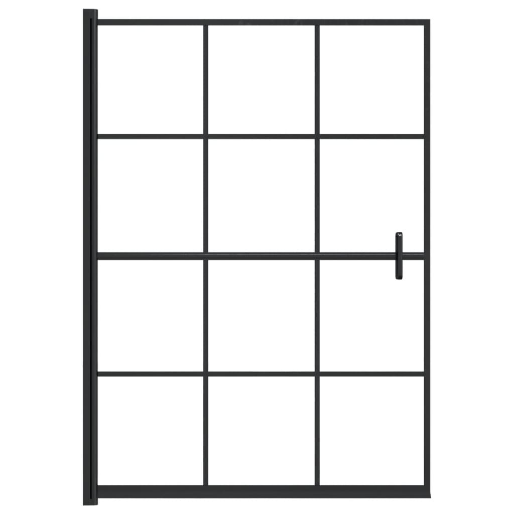 Pannello per Box Doccia in ESG 100x140 cm Nerocod mxl 128884