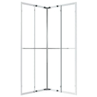 Box doccia divisorio per vasca da bagno divisorio per doccia box doccia accessorio per bagno arredamento per la casa ESG 80 x 80 x 180 cm 02_0002027