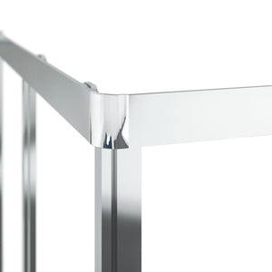 Box doccia divisorio per vasca da bagno divisorio per doccia box doccia accessorio per bagno arredamento per la casa ESG 80 x 80 x 180 cm 02_0002027