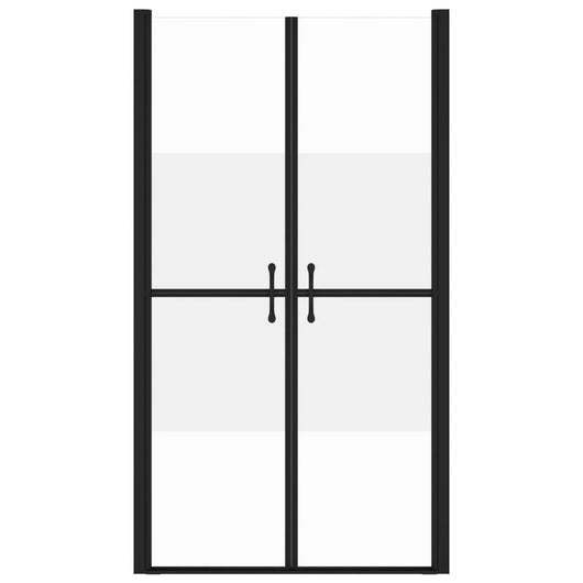 Porta doccia bagno WC doccia casa interno larghezza regolabile ESG (73-76)x190 cm semisatinata 02_0002056