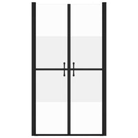 Porta doccia bagno WC doccia casa interno larghezza regolabile ESG (78-81)x190 cm semisatinata 02_0002057