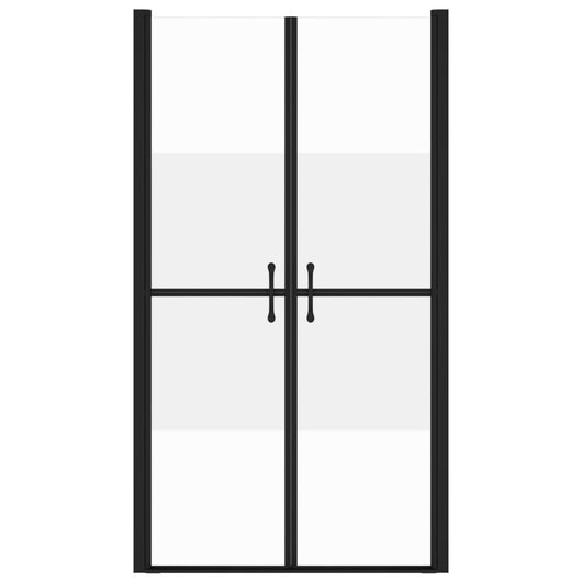 Porta doccia bagno WC doccia casa interno larghezza regolabile ESG (88-91)x190 cm semisatinata 02_0002059