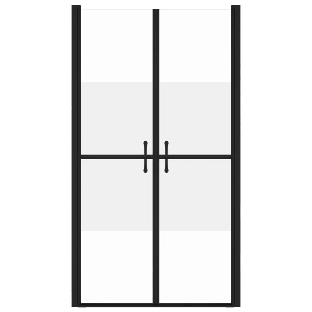 Porta doccia bagno WC doccia casa interno larghezza regolabile ESG (93-96)x190 cm semisatinata 02_0002060