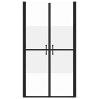 Porta doccia bagno WC doccia casa interno larghezza regolabile ESG (93-96)x190 cm semisatinata 02_0002060