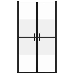 Porta doccia bagno WC doccia casa interno larghezza regolabile ESG (93-96)x190 cm semisatinata 02_0002060