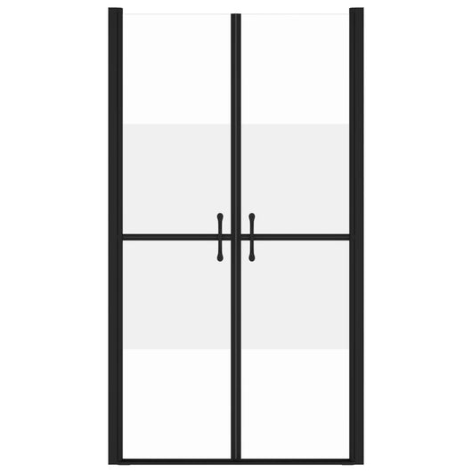 Porta doccia bagno WC doccia casa interno larghezza regolabile ESG (93-96)x190 cm semisatinata 02_0002060