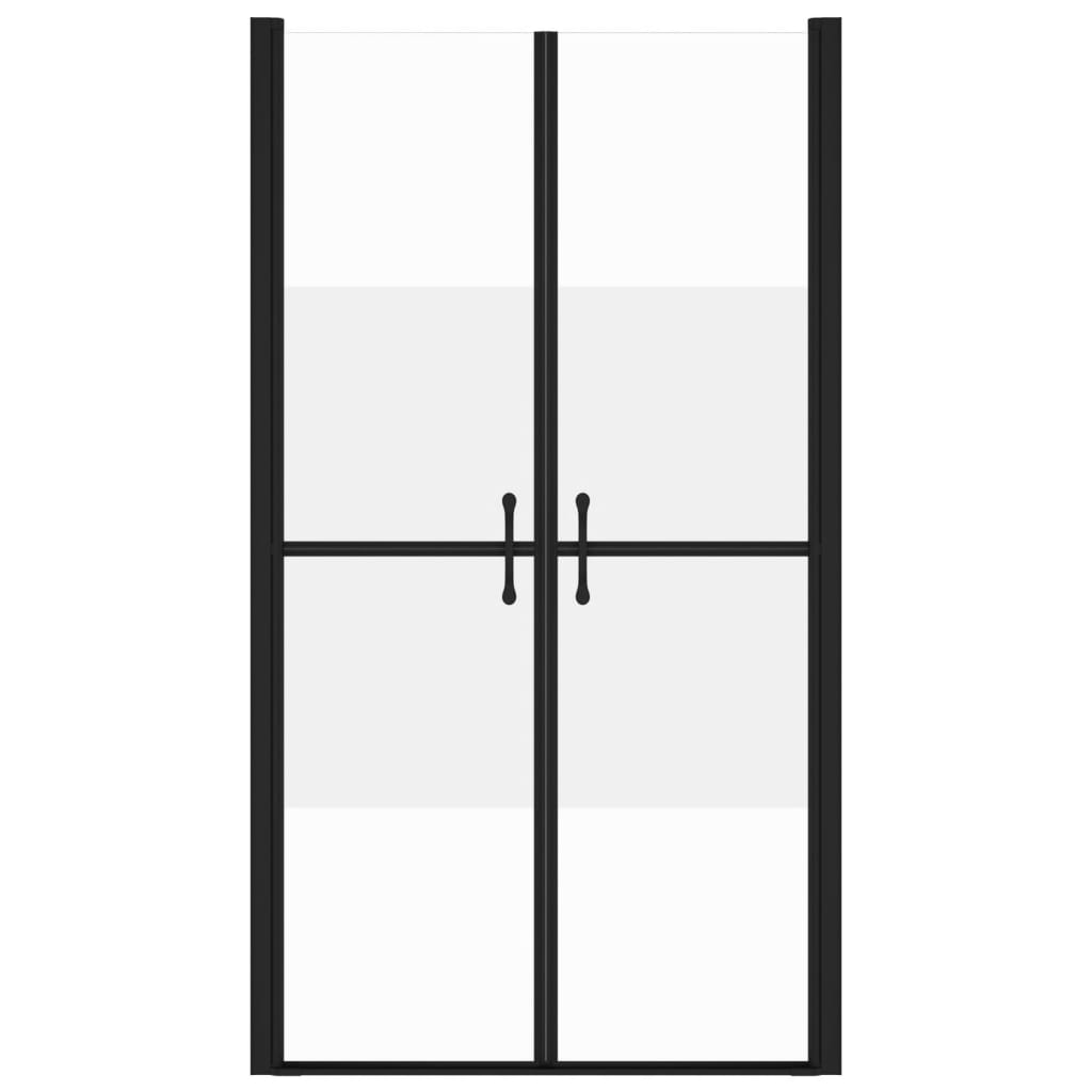 Porta doccia bagno WC doccia casa interno larghezza regolabile ESG (98-101)x190 cm semisatinata 02_0002061