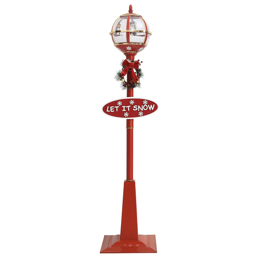 Lampione Natalizio con Babbo Natale 175 cm LED 331474