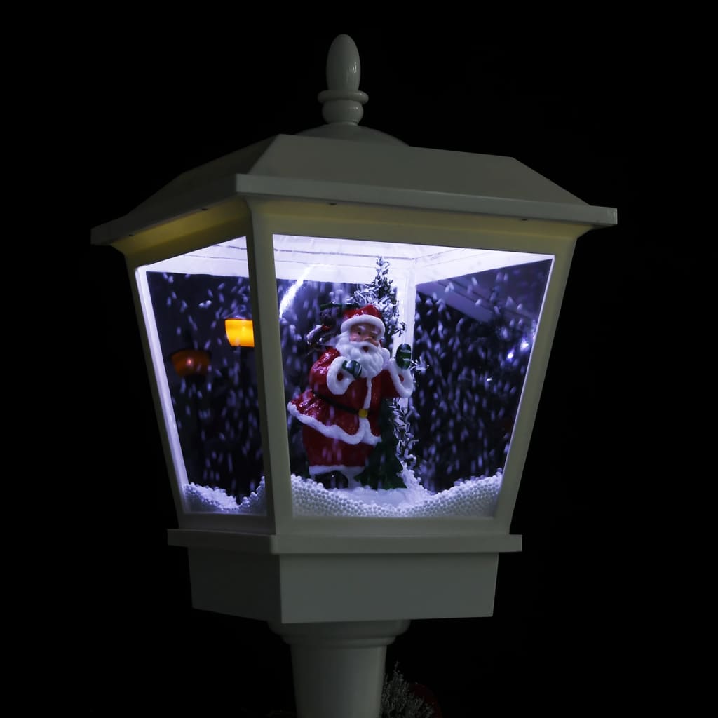Lampione di Natale con Babbo Natale 180 cm LED 331476