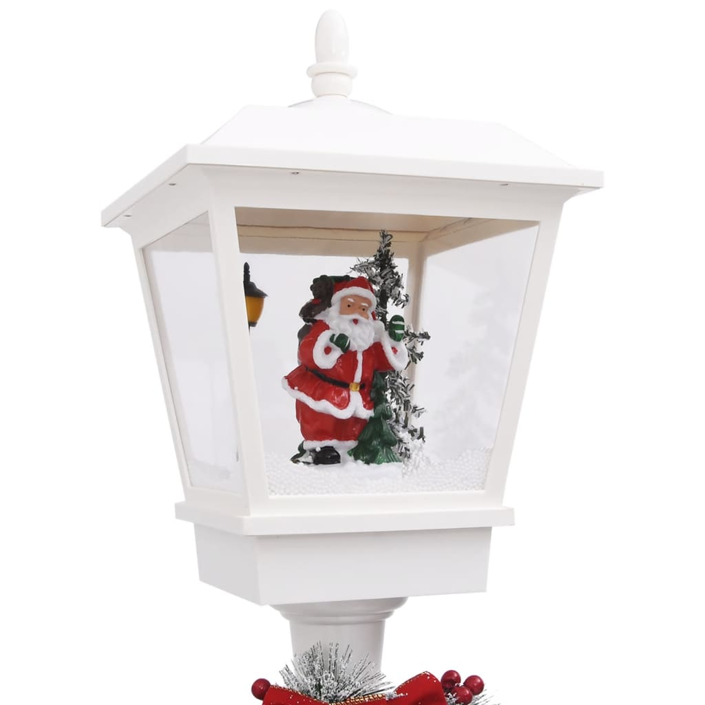 Lampione di Natale con Babbo Natale 180 cm LED 331476