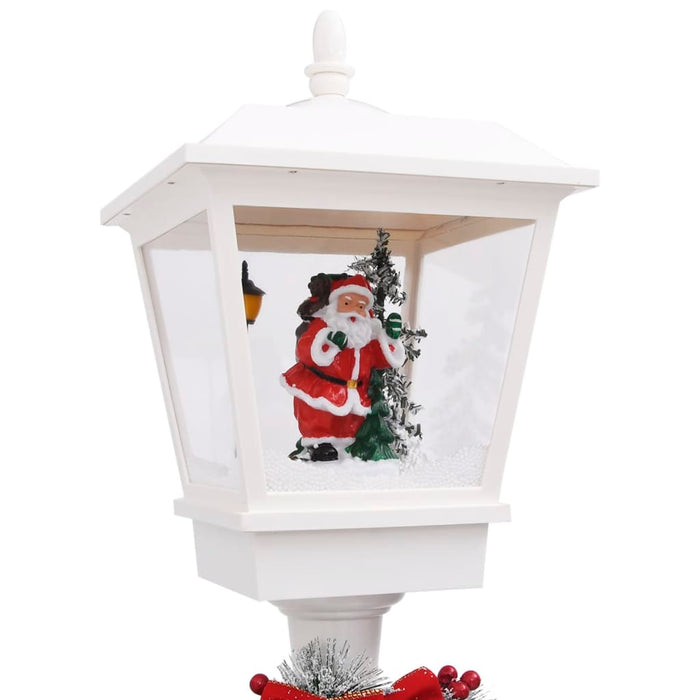 Lampione di Natale con Babbo Natale 180 cm LED 331476
