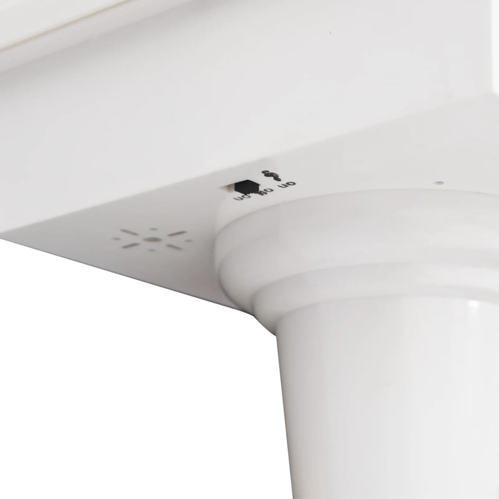 Lampione di Natale con Babbo Natale 180 cm LED 331476