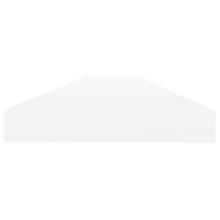 Scaffale a Parete Rovere e Bianco 90x23,5x3,8 cm in MDF cod mxl 42909
