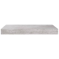 Scaffali a Parete 4 pz Grigio Cemento 40x23x3,8 cm in MDF cod mxl 66734